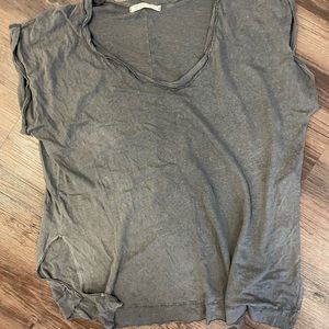 Free people oversized v neck